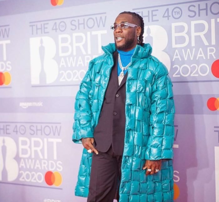 burna boy redcarpet