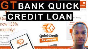 GTBank Quick Credit Loan.