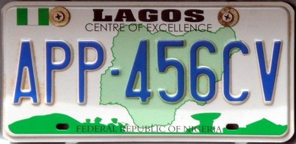 plate number registration